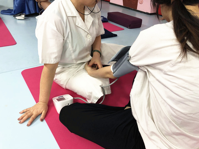 孕妇瑜伽体验 身体评估